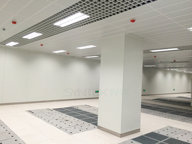 成都興鐵與達(dá)州工商銀行合作案例 銀行數(shù)據(jù)中心機(jī)房墻板